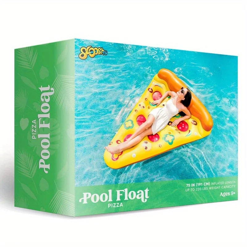 Joyfy Giant Inflatable Pizza Slice Pool Float For Adults