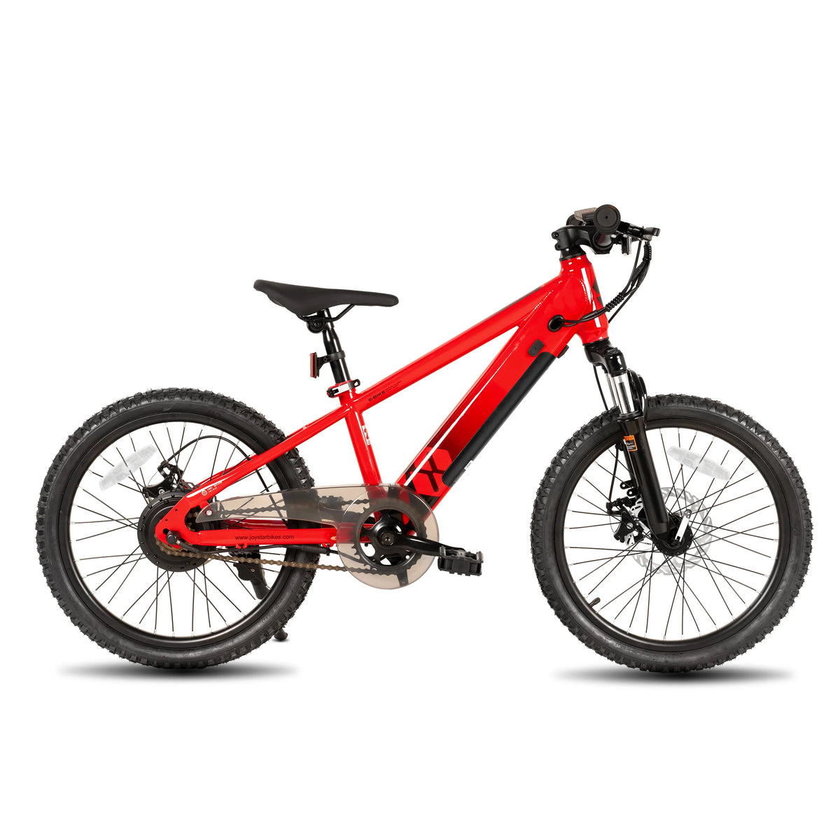 JOYSTAR Electric Bike for Kids Teens Ages 7+ with 250W Motor, 15 Miles 15MPH Electric Mountain Bicycle Safe Mini E bikes