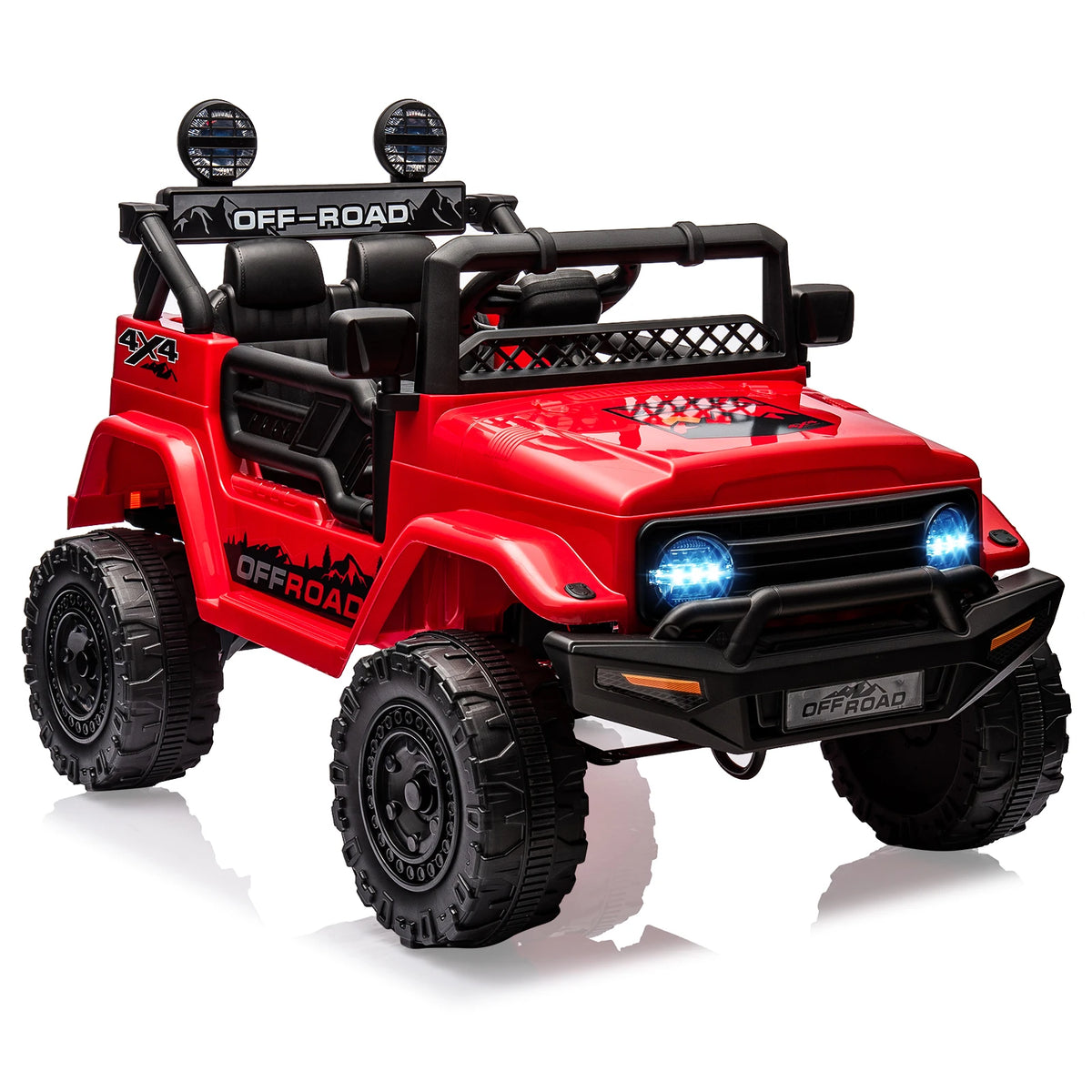 12V Kids Ride On Car Two-Seater With Remote Control