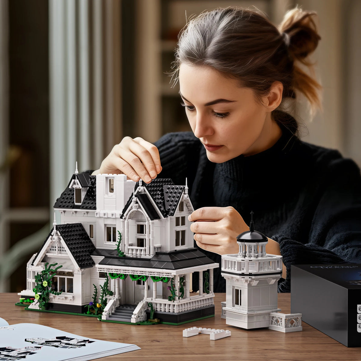 Architecture Compatible Building Blocks Set For Room Decor