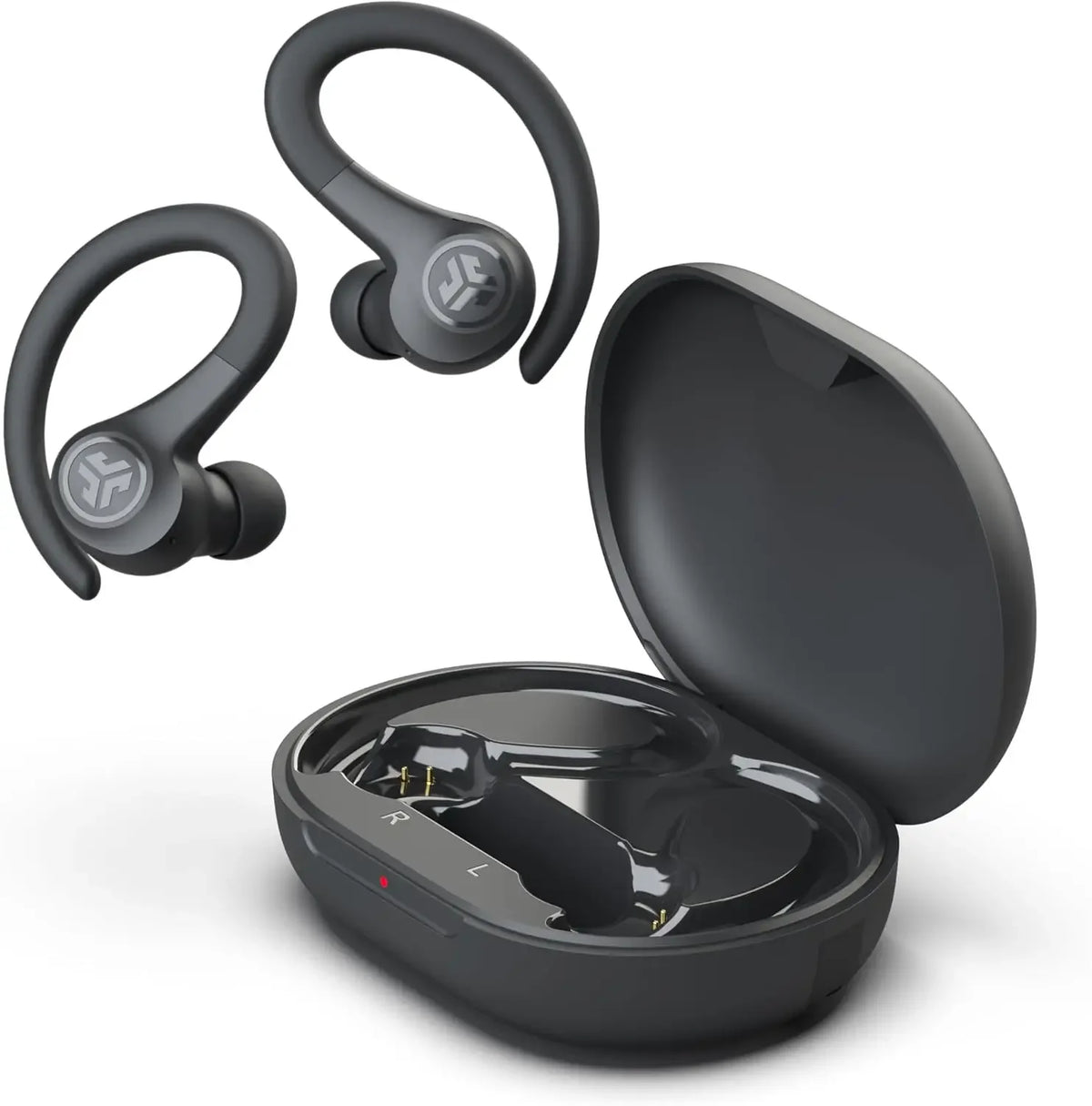 JLab Go Sport+ Wireless Workout Earbuds Featuring C3 Clear Calling, Secure Earhook Sport Design, 35+ Hour Bluetooth Playtime