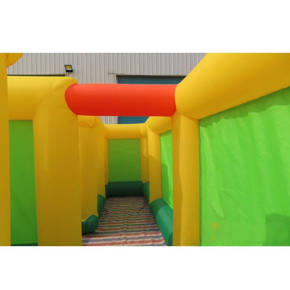 For Outdoor Events: High - Quality Inflatable Maze, Along with Inflatable Obstacles Games. It's a Kids' Corn Maze, a Funny Park