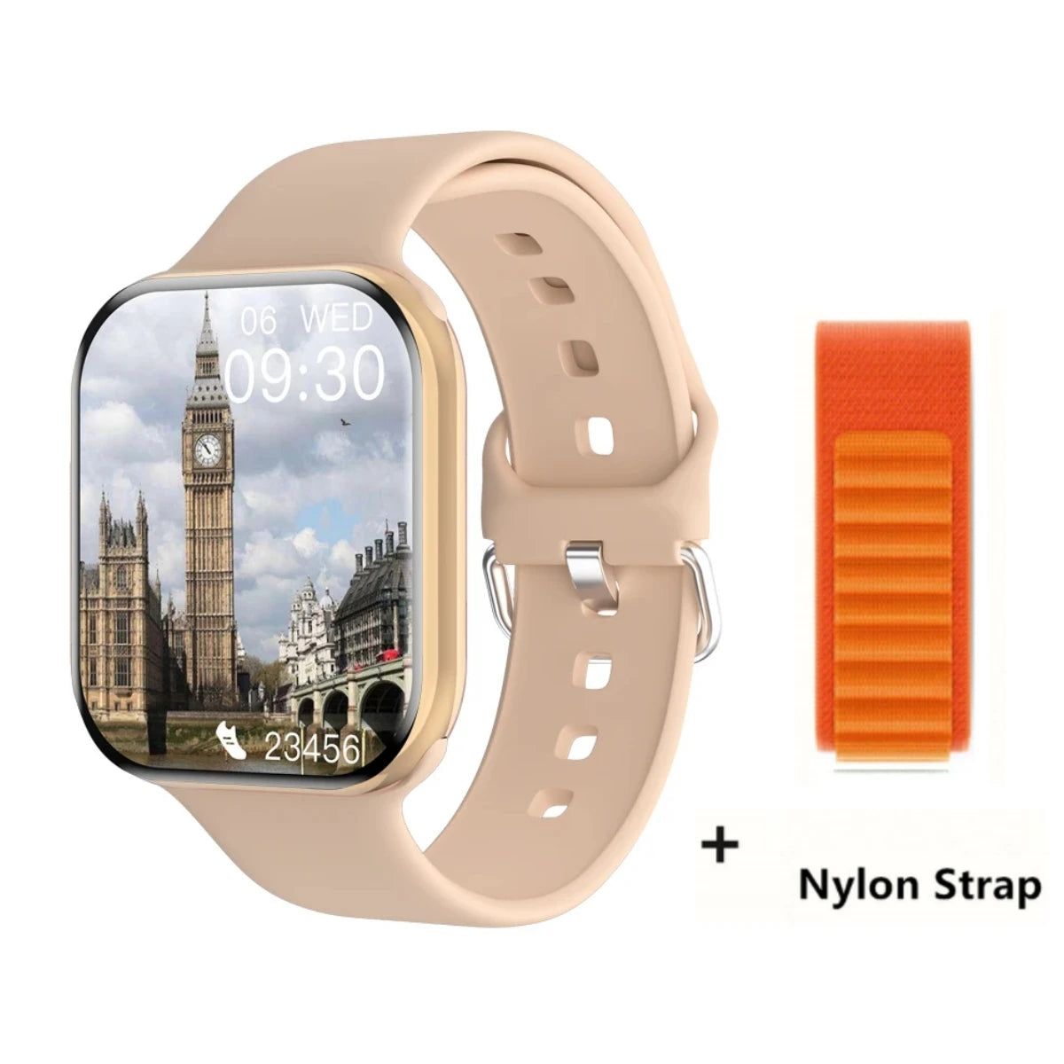 Waterproof Nfc Smartwatch With Bluetooth Calling And Heart Rate