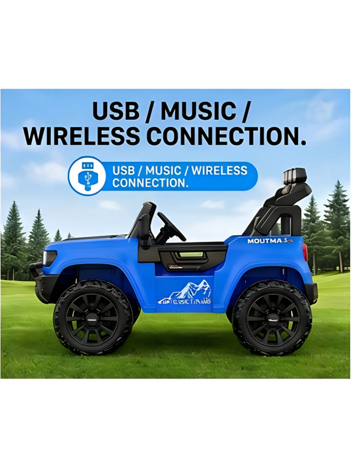 LIGIANT 24V Two Seater Ride On Truck All Terrain Car