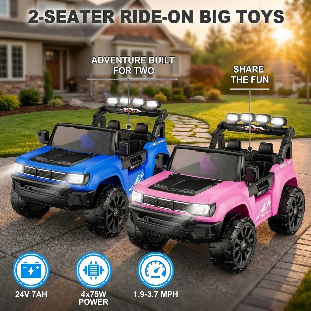 LIGIANT 24V Two Seater Ride On Truck All Terrain Car