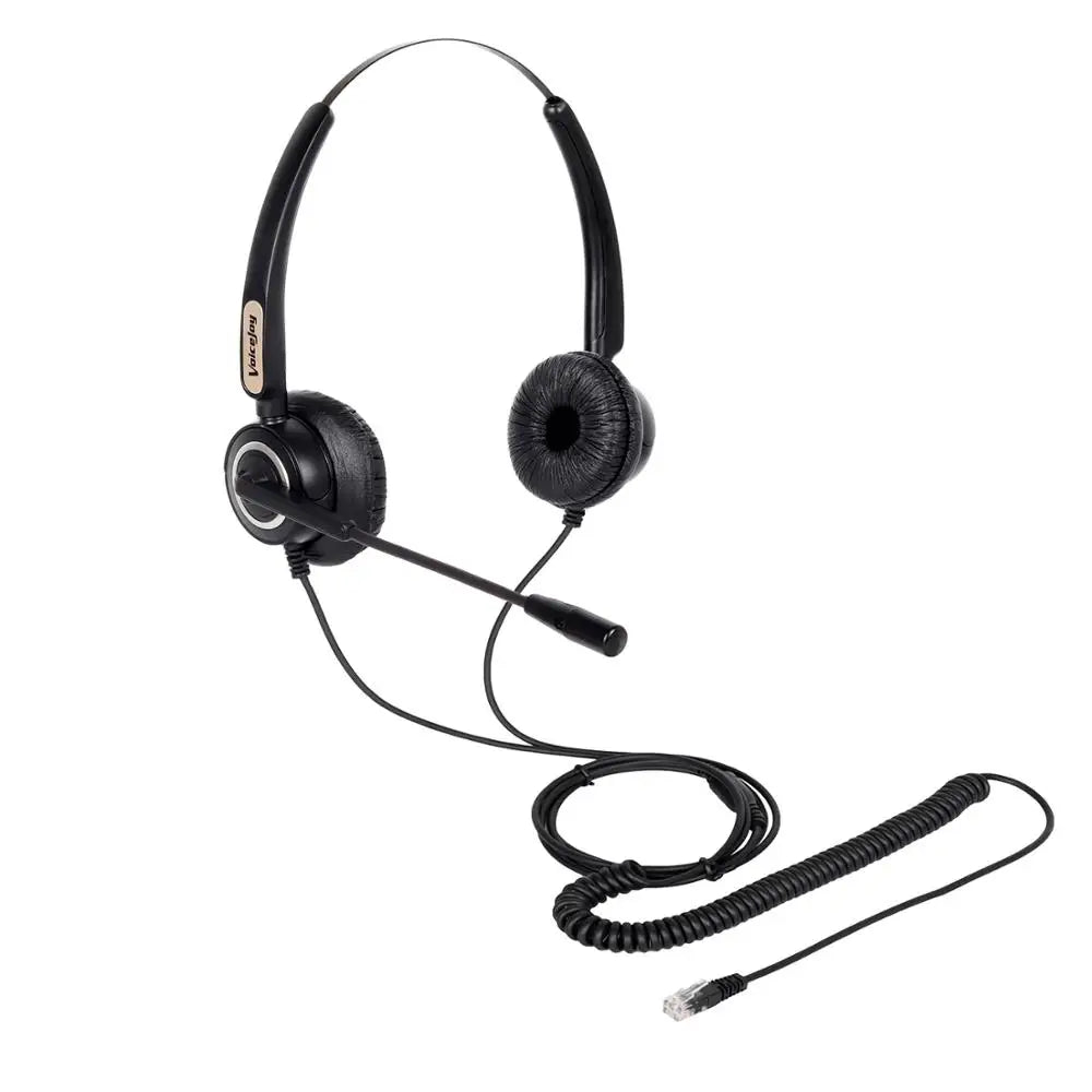 VoiceJoy RJ9 plug Headset office phone headset For ONLY CISCO IP telephone 794X 796X 99XX 8921 8941 8945 6911 6921 7945