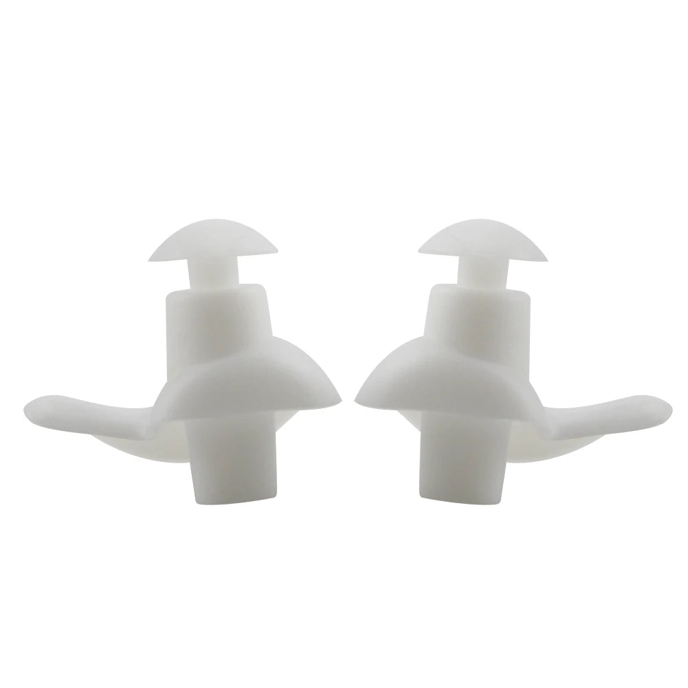 Swimming Ear Plug Ear Protection Earplugs Waterproof Silicone Anti-Noise Earplugs Noise Reduction Soft for Swimming Showering