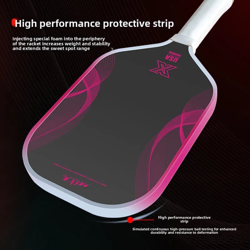 Professional Pickleball Paddles - 16mm Thick, T700 Matte CF Face, PP High-Elastic Honeycomb Core Lightweight Pickle Ball Paddle