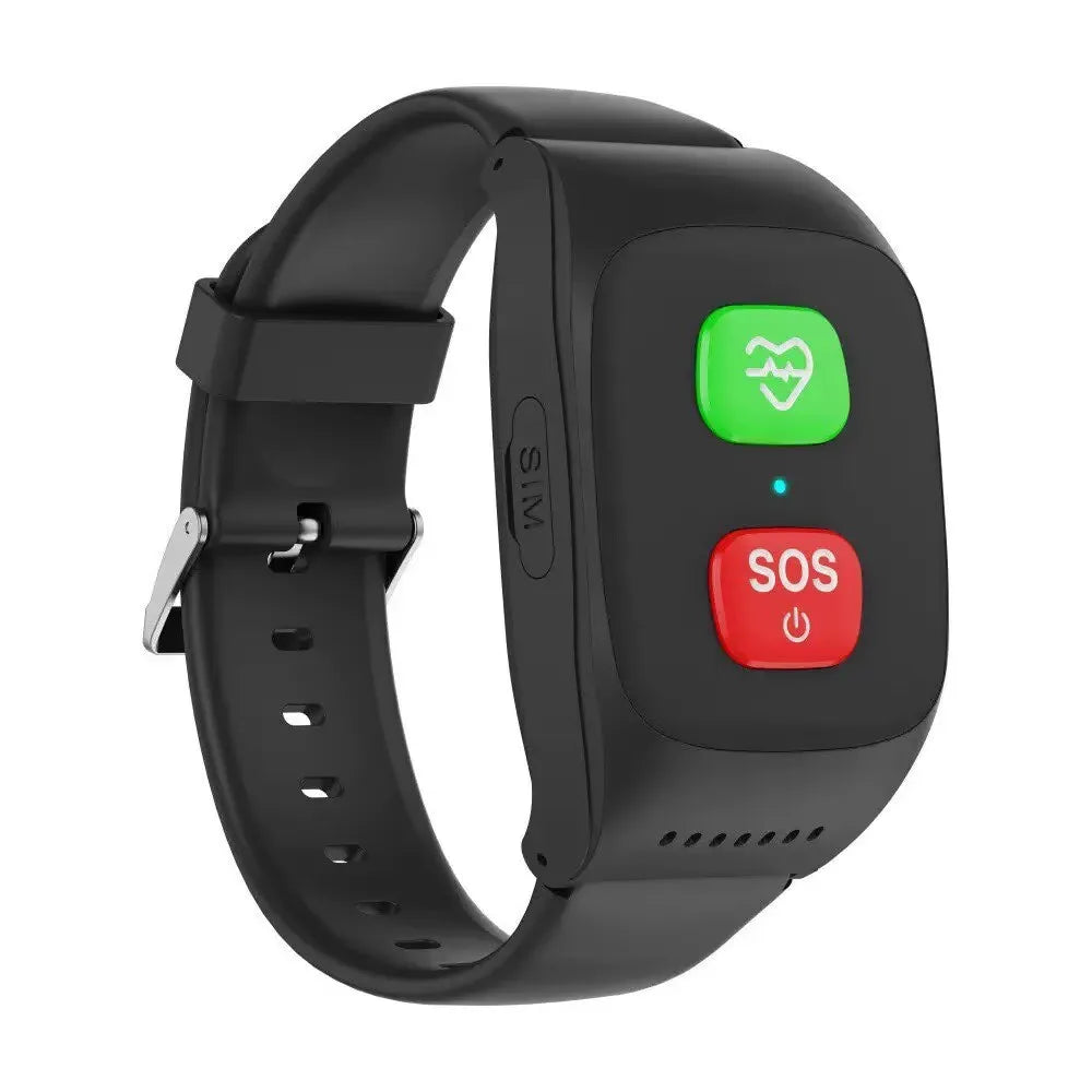 4G Elderly alarm GPS Watch 2G GPS Tracking Bracelet Health monitor SOS IP67 Waterproof Locator Fall Alert Tracker for Old People