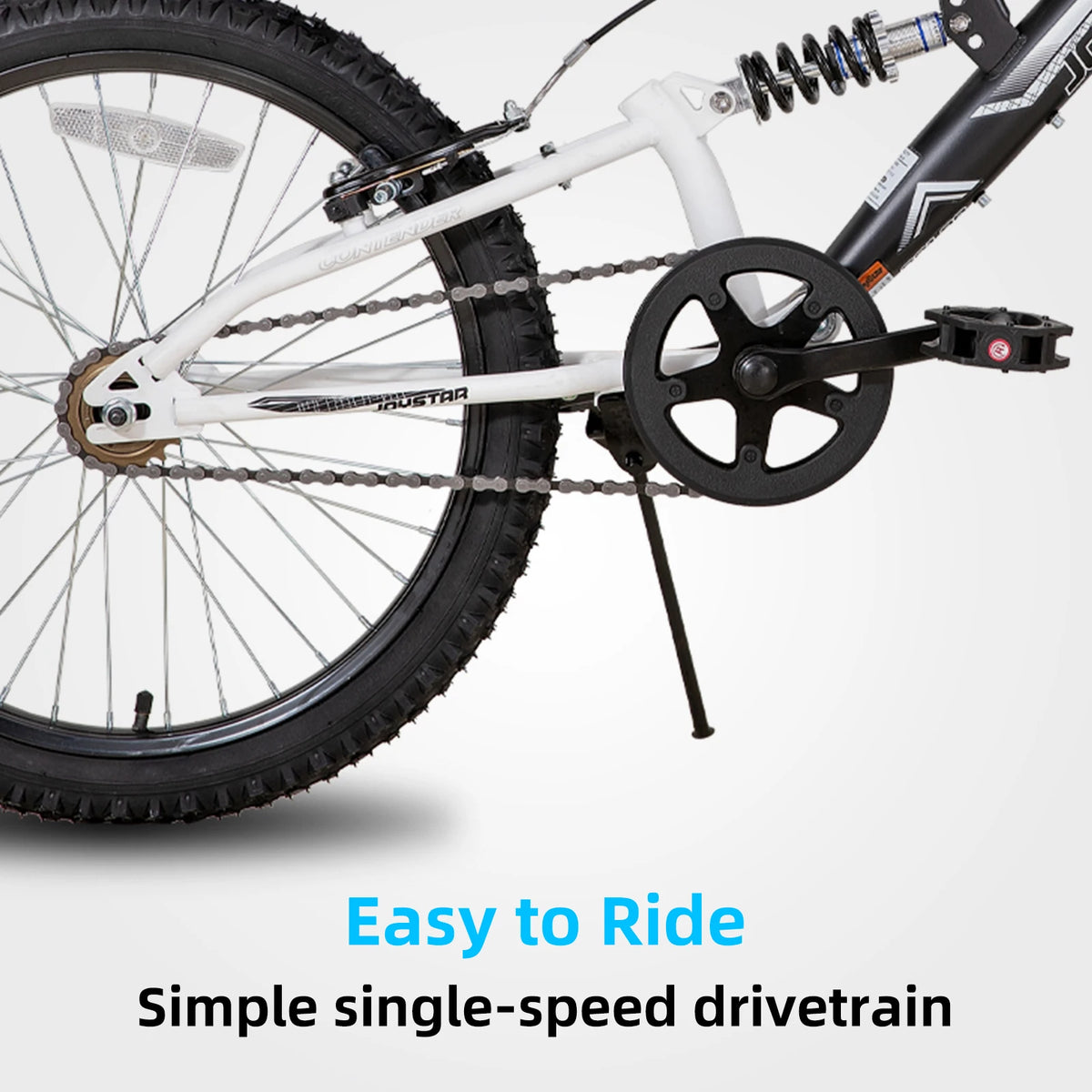 Joystar 20 Inch Kids Mountain Bike Dual Suspension