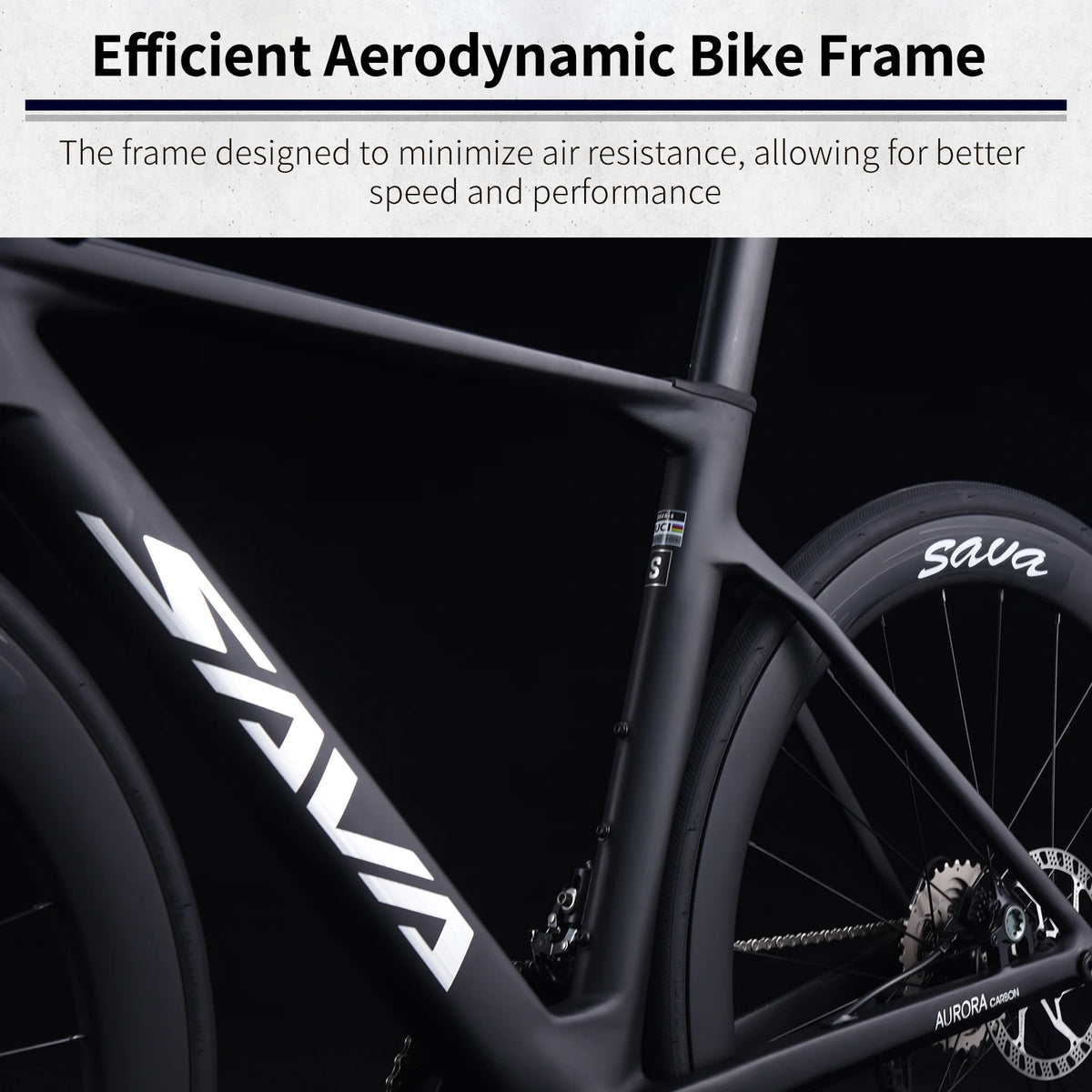 SAVA A7L Carbon Fiber Road Bike With Shimano R7100 Components