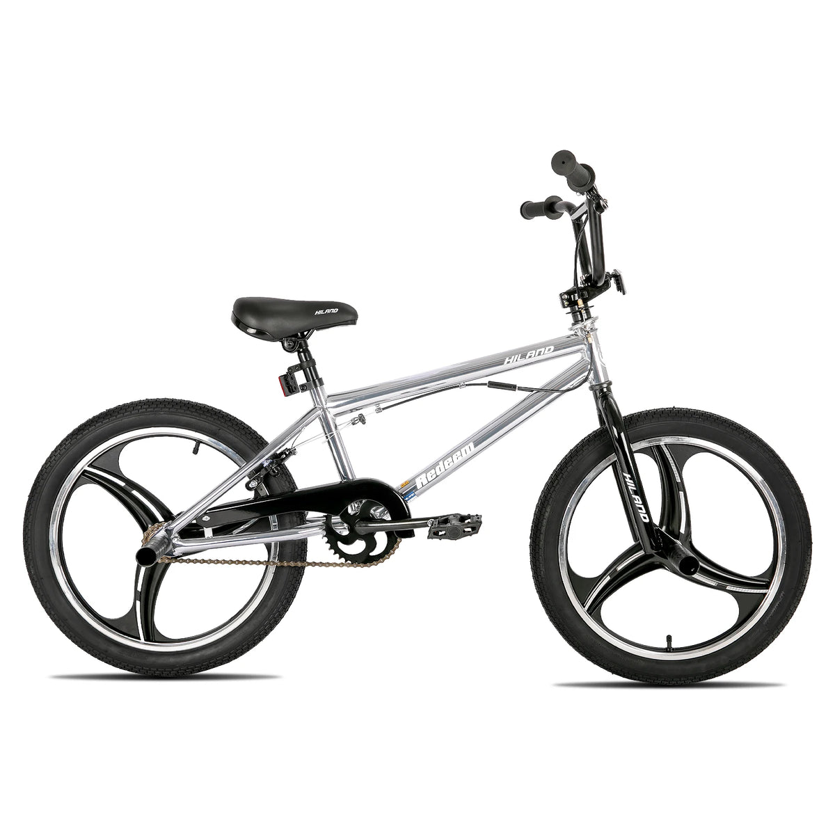 Hiland 20 Inch Kids BMX Bike for Boys Girls Ages 5-12, 360 Degree Rotor Freestyle, 4 Pegs Single Speed Kid’s BMX Bicycle