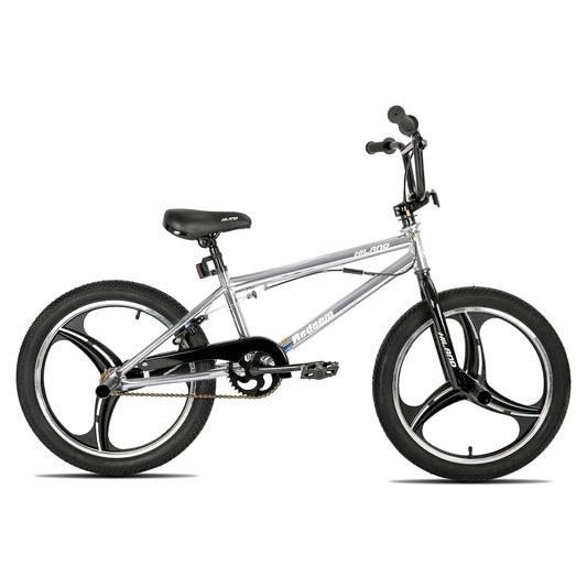 Hiland 20 Inch Kids BMX Bike for Boys Girls Ages 5-12, 360 Degree Rotor Freestyle, 4 Pegs Single Speed Kid’s BMX Bicycle