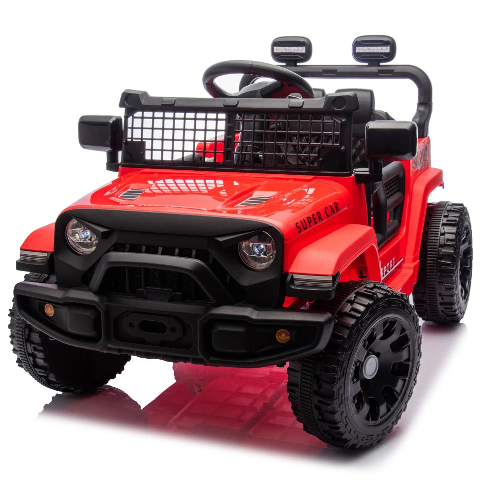 Kids Electric Ride on Car With Parent Control And Led Lights