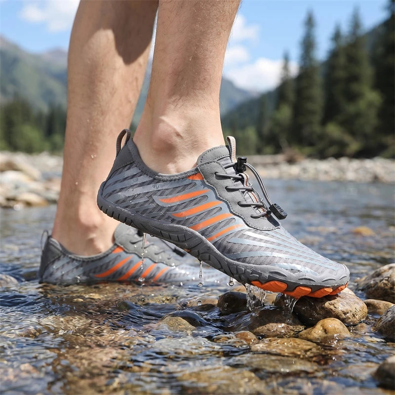 Men Barefoot Water Shoes for Beach Swimming and Hiking