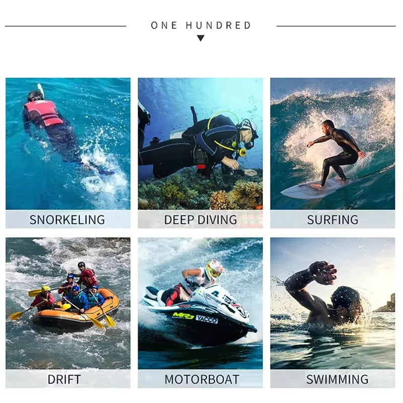 Men Women Short Sleeve Neoprene Wetsuit Snorkeling Scuba Diving Suit