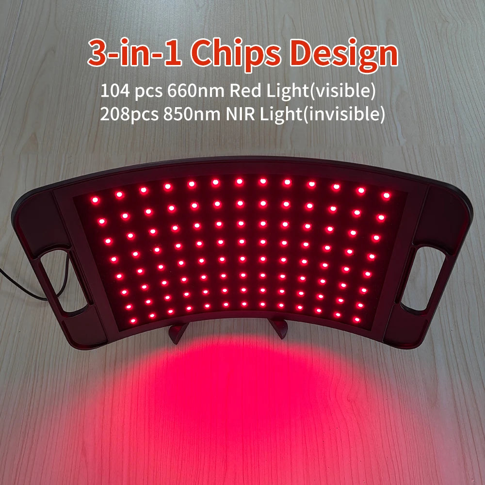 Near Infrared Red Light Therapy Panel 660nm 850nm With Timer