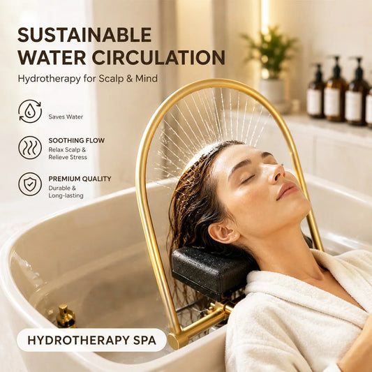 Professional Multi Angle Waterfall Head Spa Shower Accessory