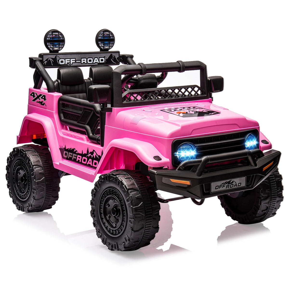 12V Kids Ride On Car Two-Seater With Remote Control