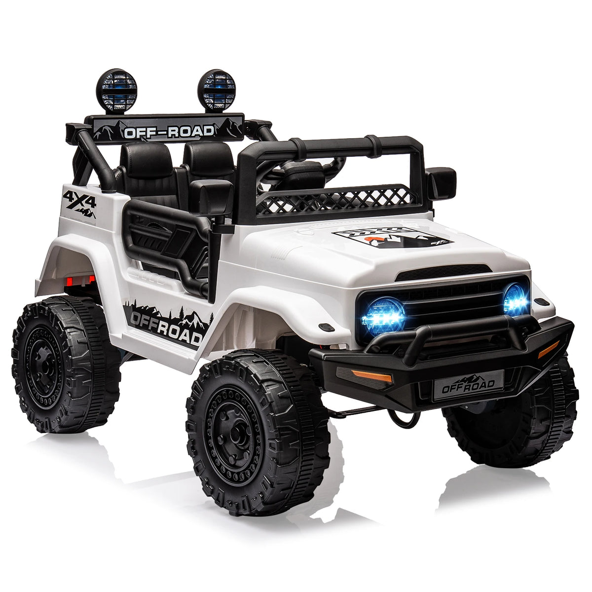 12V Kids Ride On Car Two-Seater With Remote Control