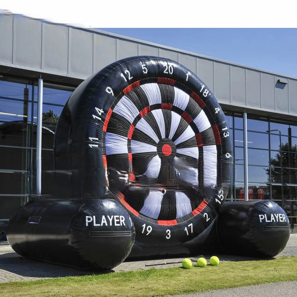 Ignite the Competitive Flames! Unleash Endless Fun with Our Inflatable Soccer Dartboard at Outdoor Parties. Dive into a world of
