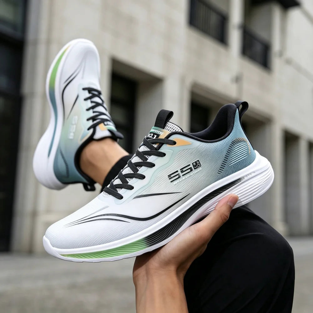 Breathable Mesh Running Shoes Unisex Lightweight Non Slip Sneakers