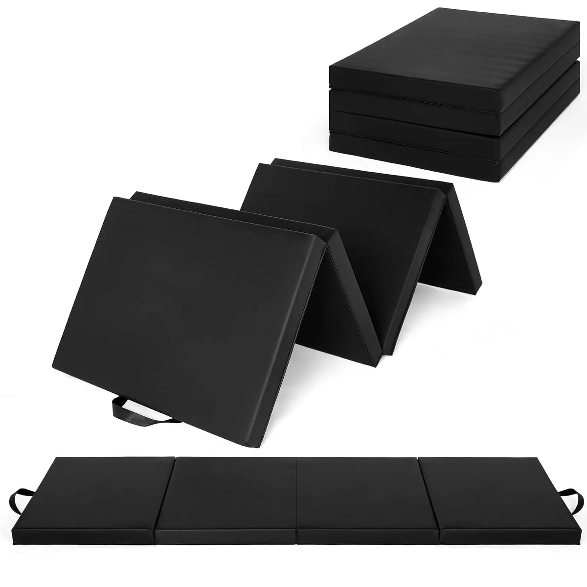 HiMISS Gymnastics Mat 4-5 Fold Tumbling Mat For Home Gym