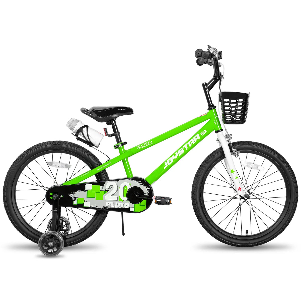 JOYSTAR Kids Bicycle With Light Up Training Wheels