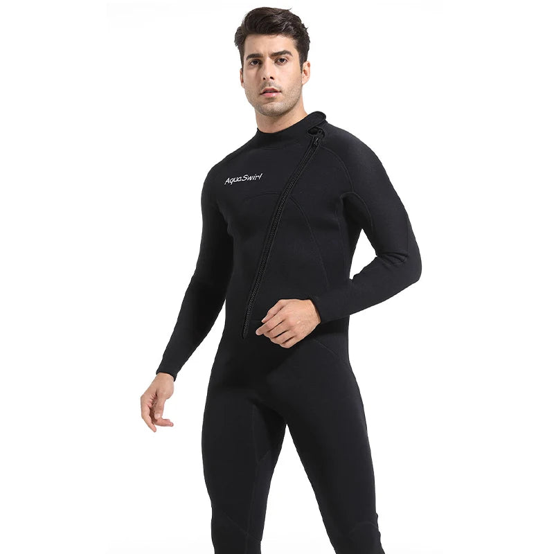 Neoprene Diving Wetsuit For Men Scuba Surf Fishing Underwater Gear