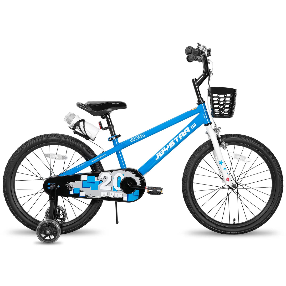 JOYSTAR Kids Bicycle With Light Up Training Wheels