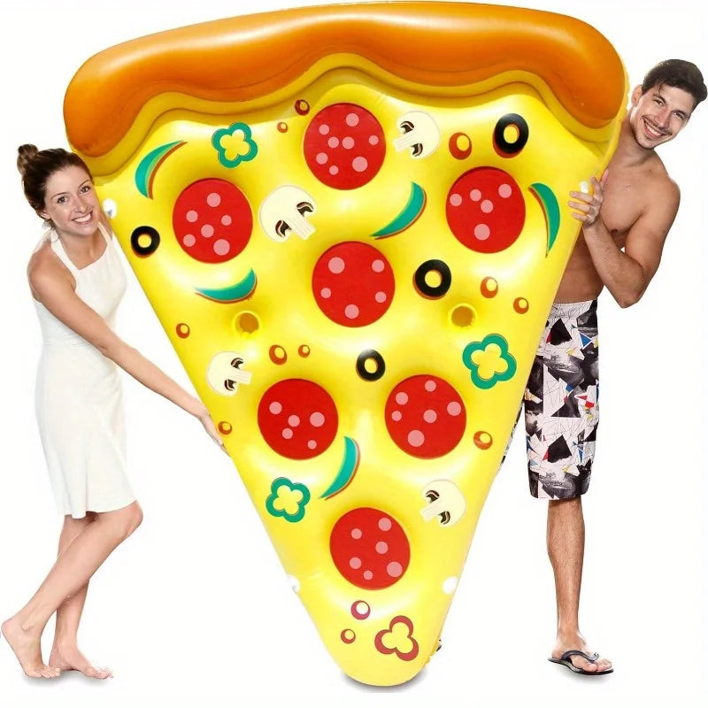 Joyfy Giant Inflatable Pizza Slice Pool Float For Adults