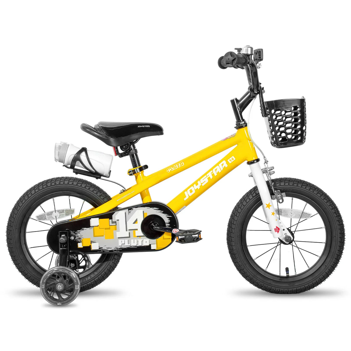 JOYSTAR Kids Bicycle With Light Up Training Wheels