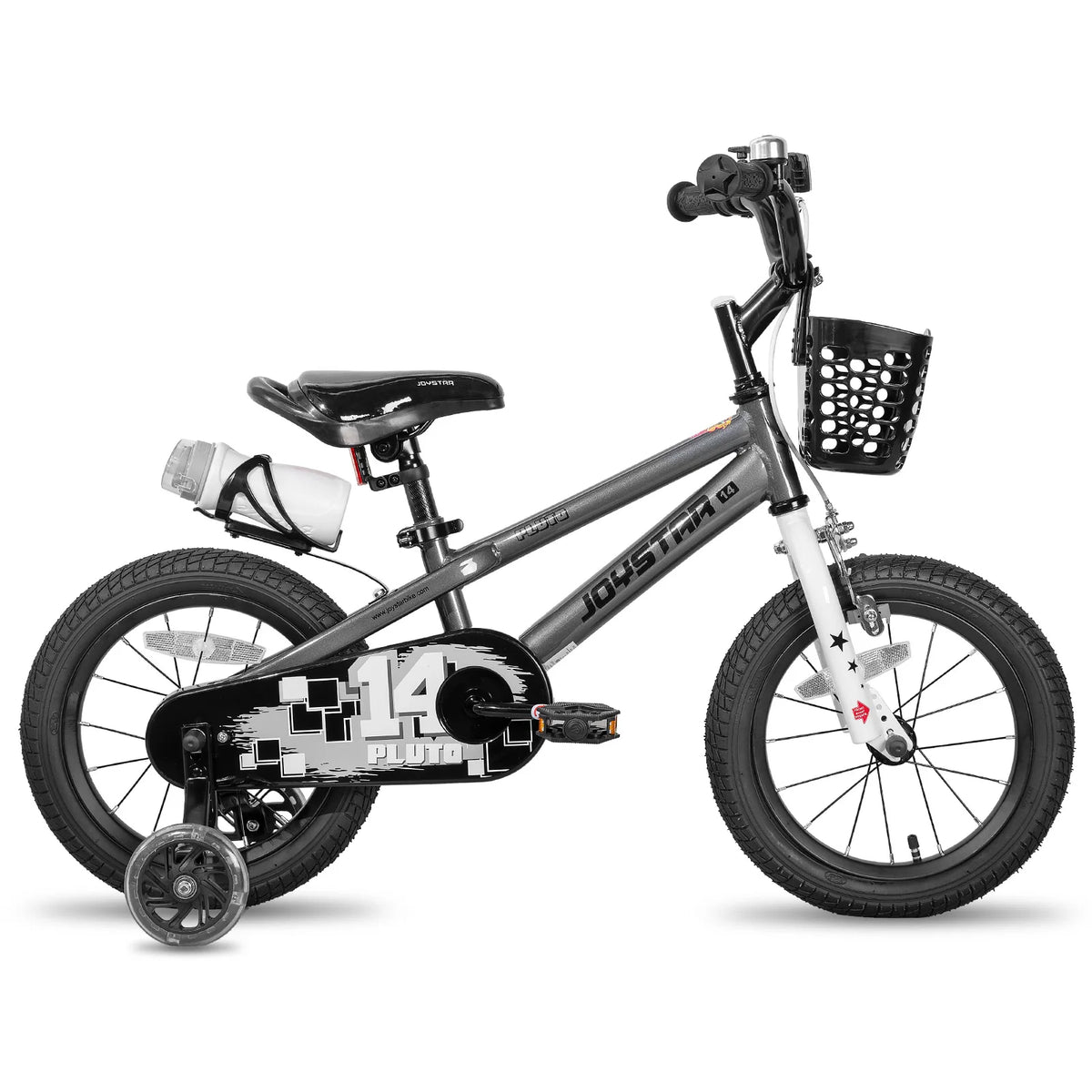 JOYSTAR Kids Bicycle With Light Up Training Wheels