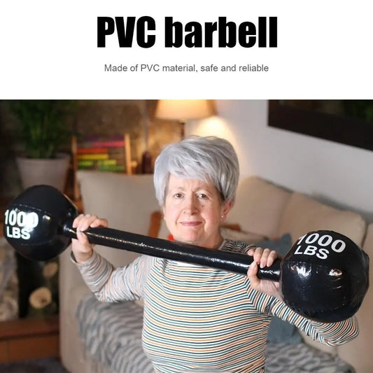 Inflatable Baby Dumbbell Toy For Kids PVC Strength Training