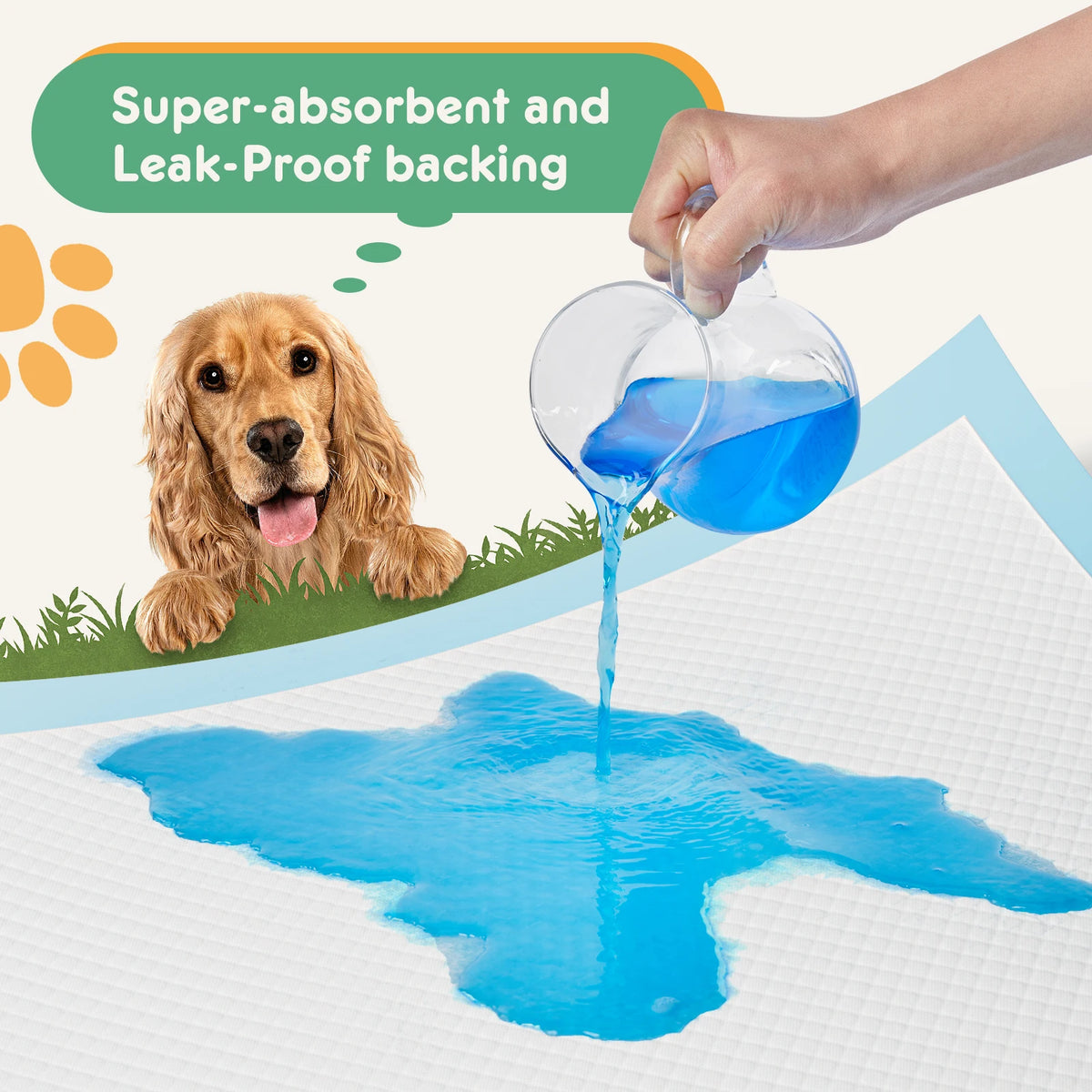 JHK Ultra Absorbent Disposable Underpads For Pets Dogs Cats