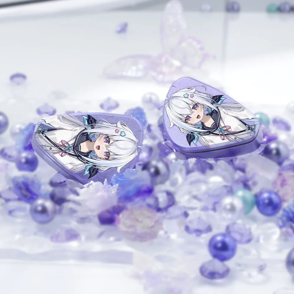 CVJ NOZOMI In-ear Monitor Earphones 2DD+1PD New Planar 3 Unit HIFI Earbuds Interchangeable Panel Nozzle (Anime Collaboration)