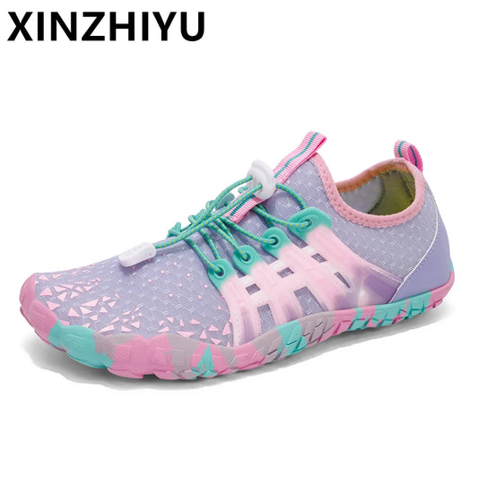 Womens Water Shoes Five Fingers Quick Dry Non Slip Trekking