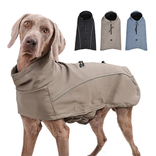 Glorious Kek Waterproof Outdoor Reflective Soft Shell Dog Coat