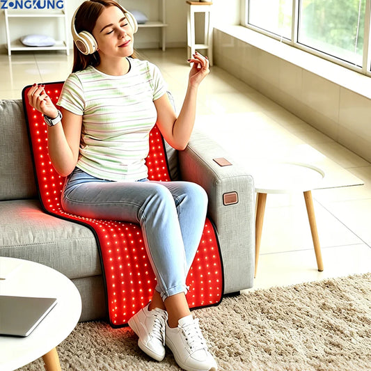 480 Pcs Leds Red and Infrared Light Belt 660nm&850nm for Waist Leg Arm Shoulder Body Fatigue Relief