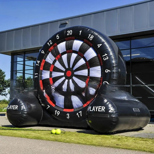 Ignite the Competitive Flames! Unleash Endless Fun with Our Inflatable Soccer Dartboard at Outdoor Parties. Dive into a world of