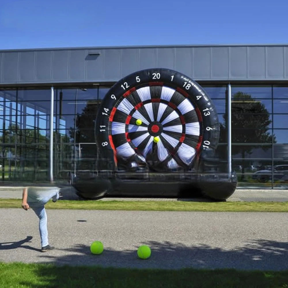 Ignite the Competitive Flames! Unleash Endless Fun with Our Inflatable Soccer Dartboard at Outdoor Parties. Dive into a world of