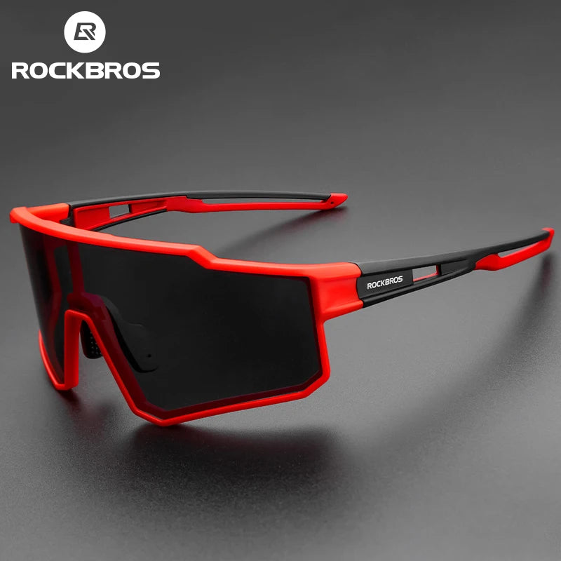 Rockbros Polarized Photochromic Cycling Glasses For UV400 Protection
