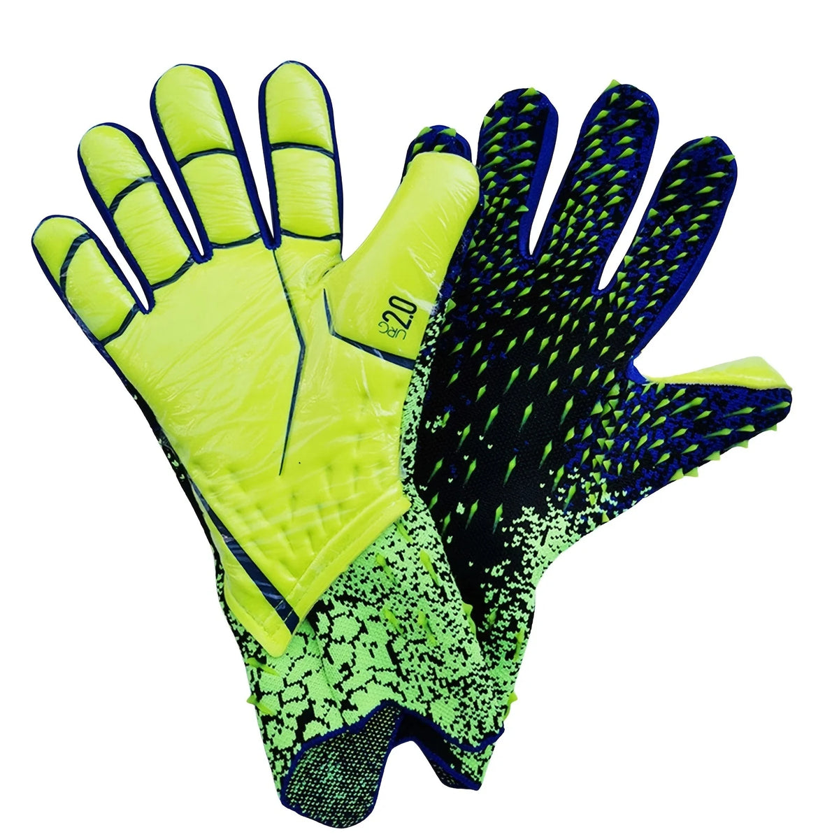GKHMNEW Soccer Goalie Gloves Youth and Adult Enhanced Latex Grip