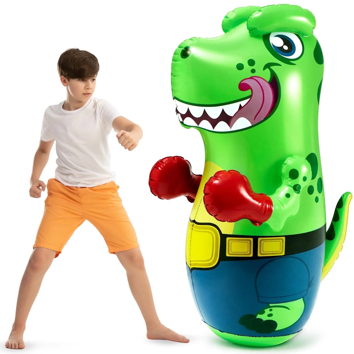 Joyfy T Rex Punching Bag For Kids With Bounce Back