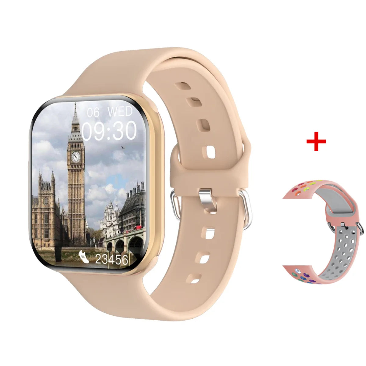 Waterproof Nfc Smartwatch With Bluetooth Calling And Heart Rate