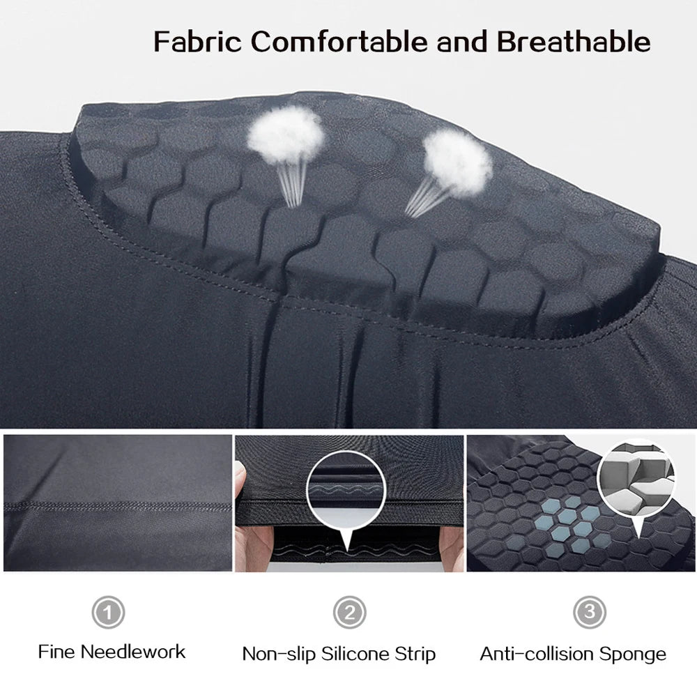 Protective Compression Knee Pads For Sports And Exercise