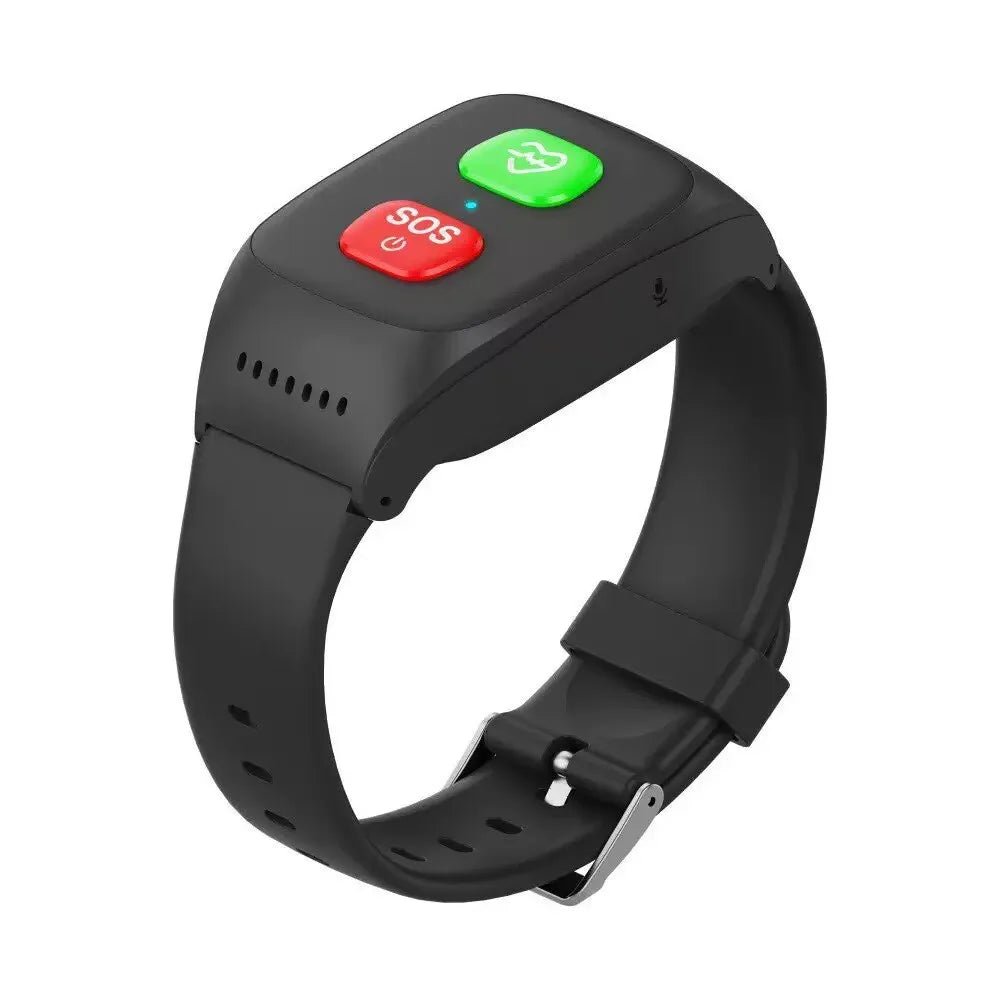 4G Elderly alarm GPS Watch 2G GPS Tracking Bracelet Health monitor SOS IP67 Waterproof Locator Fall Alert Tracker for Old People
