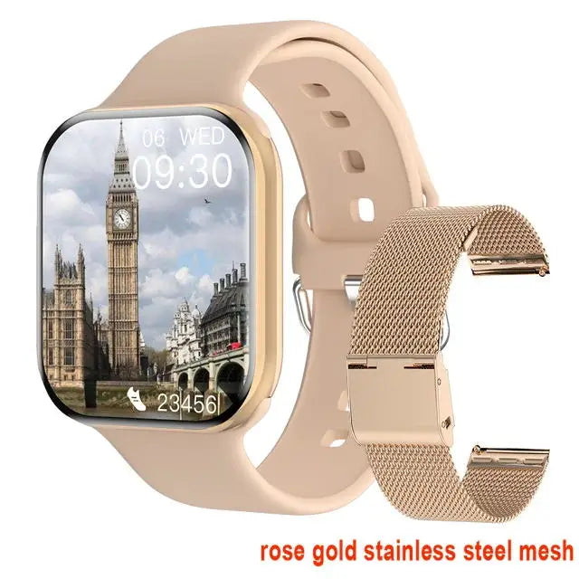 Waterproof Nfc Smartwatch With Bluetooth Calling And Heart Rate