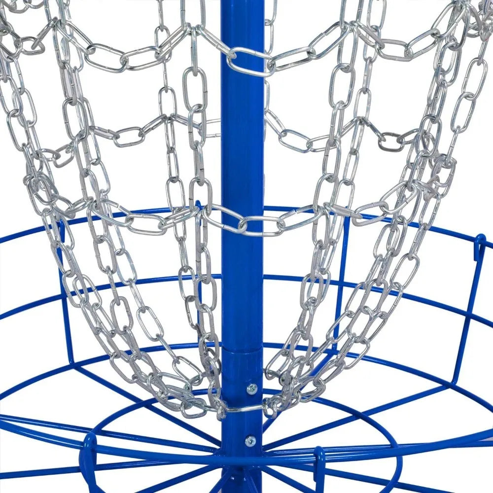Portable Disc Golf Basket Set of 2 Metal Frisbee Golf Target for Indoor Outdoor