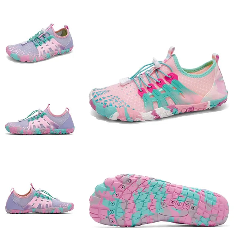 Womens Water Shoes Five Fingers Quick Dry Non Slip Trekking